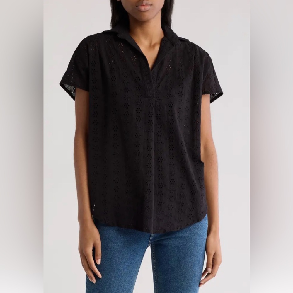 French Connection Womens Short Sleeve Top